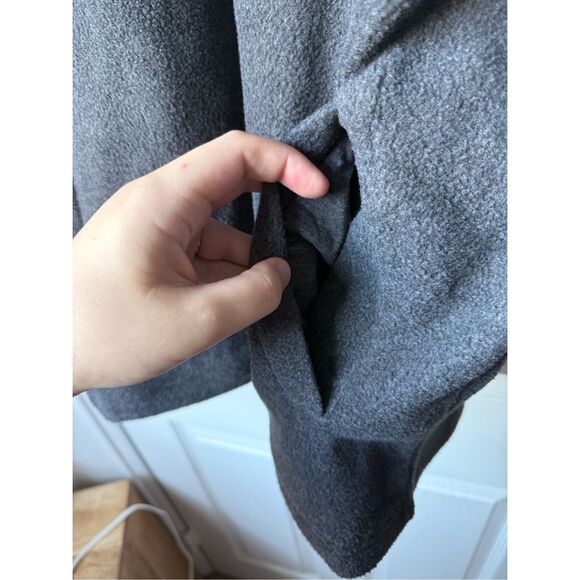 Eagles Men's Large Fleece Pull Over Jacket Philadelphia NFL Football - Picture 4 of 5